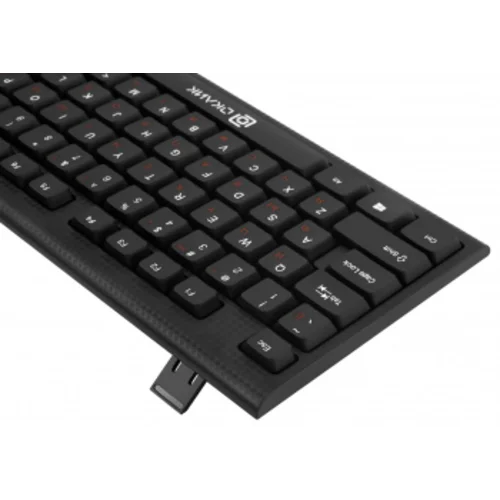 Клавиатура + мышь Оклик 620M клав:черный мышь:черный USB (475652)