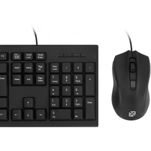 Клавиатура + мышь Оклик 620M клав:черный мышь:черный USB (475652)