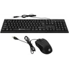 Клавиатура + мышь Оклик 620M клав:черный мышь:черный USB (475652)
