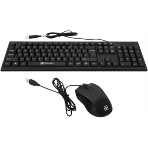 Клавиатура + мышь Оклик 620M клав:черный мышь:черный USB (475652)