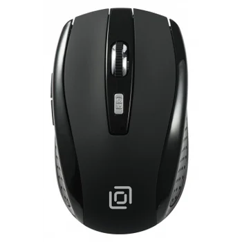 Мышь Оклик 635MB черный оптическая (1600dpi) беспроводная BT для ноутбука (6but)