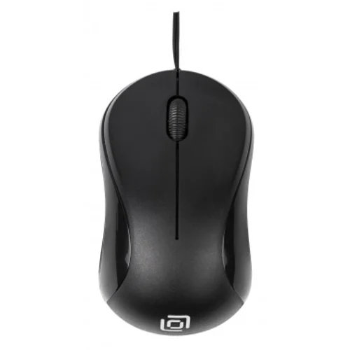 Мышь Оклик 115SR черный оптическая (1000dpi) USB для ноутбука (3but)