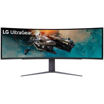 Монитор LG 49" UltraGear 49GR85DC-B черный VA LED 32:9 HDMI матовая HAS Piv 3000:1 450cd 178гр/178гр