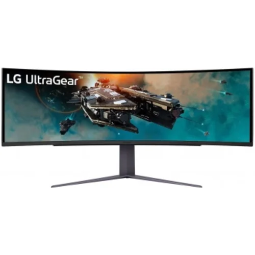 Монитор LG 49" UltraGear 49GR85DC-B черный VA LED 32:9 HDMI матовая HAS Piv 3000:1 450cd 178гр/178гр