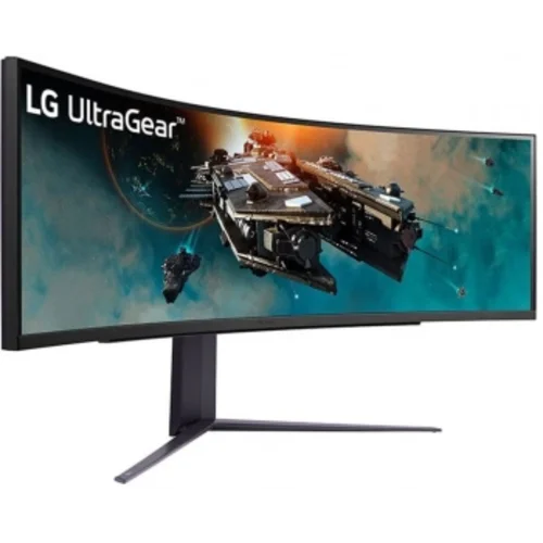 Монитор LG 49" UltraGear 49GR85DC-B черный VA LED 32:9 HDMI матовая HAS Piv 3000:1 450cd 178гр/178гр