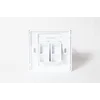 Рамка 86x86 мм, для 2 модулей Keystone, с суппортом