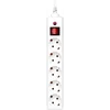 Сетевой фильтр Buro 500SH-1.8-W 1.8м (5 розеток) белый (коробка)