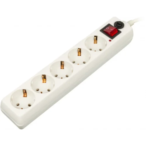 Сетевой фильтр Buro 500SH-3-W 3м (5 розеток) белый (коробка)