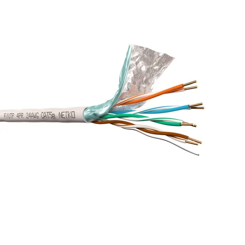 Кабель F/UTP4 (FTP4 ) cat.5e NETKO, 4 пары 24 AWG BC, PVC, indoor, 305м