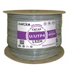 Кабель U/UTP4 cat.6a NETKO, 4 пары 23 AWG B, нг(А)-HF LSZH, indoor, 305м
