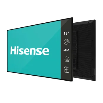 Панель Hisense 55" 55DM66D черный D-LED DID LED 8ms 16:9 HDMI матовая 1200:1 500cd 178гр/178гр 3840x