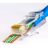 Коннектор RJ-45 (8p8c) cat.5е со сквозным отверстием EZNetko plug (8p8c) cat.5е неэкранированный