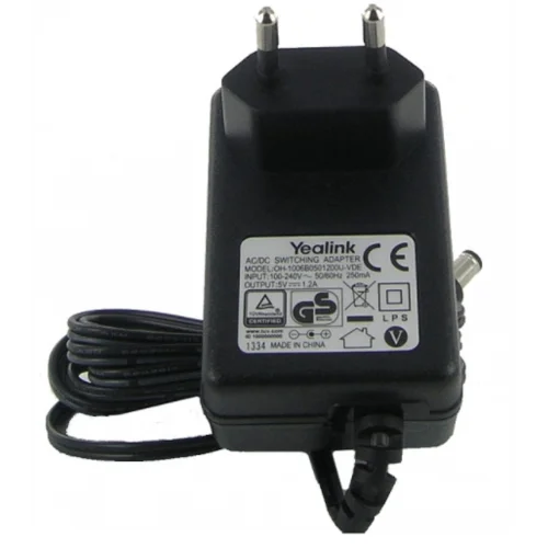 Блок питания 5VDC, 1.2A для SIP-T27G/T41S/T42S/T43U/T53(W)/W80B/W80DM