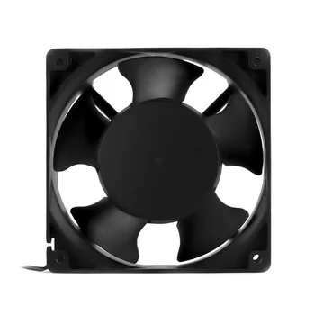 Вытяжной вентилятор LANsens 12 см, 220V, Чёрный