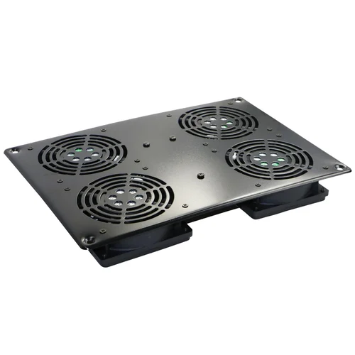 Вентиляторная панель LANsens 4 вентилятора х 12см, шнур питания с вилкой Schuko