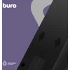 Сетевой фильтр Buro 600SH-16-3-B 3м (6 розеток) черный (коробка)