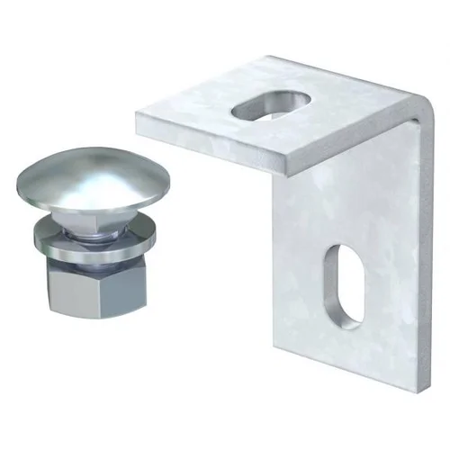 Комплект креп. угловой 70х50+болт M10х25 гор. оцинк. BW 70 40 FT OBO 6019706