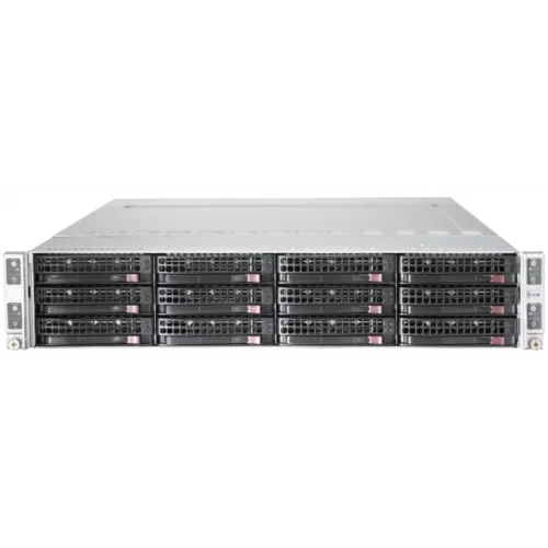 Сервер Supermicro 6026TT-BTRF, 8 процессоров Intel Xeon 4C L5520 2.26GHz, 96GB DRAM