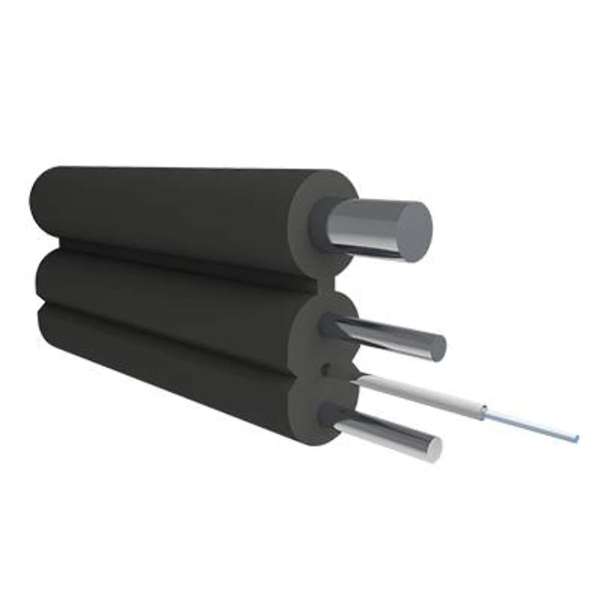 Кабель оптический Alpha Mile FTTx, с дополнительным несущим элементом (проволока 1.0 мм), 1 волокно