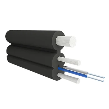 Кабель оптический Alpha Mile Flex FTTx, с дополнительным несущим элементом (FRP 1.0 мм), 02 волокна