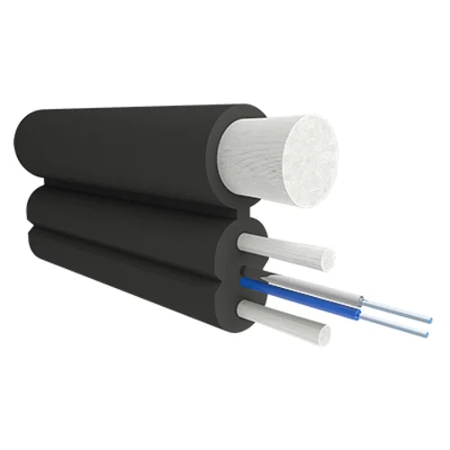 Кабель оптический Alpha Mile Flex FTTx, с дополнительным несущим элементом (FRP 1.8 мм), 02 волокна