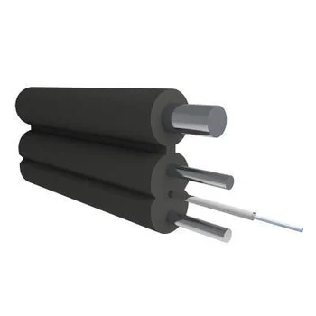 Кабель оптический Alpha Mile Flex FTTx, с дополнительным несущим элементом (проволока 1.0 мм), 1 волокно 657A1