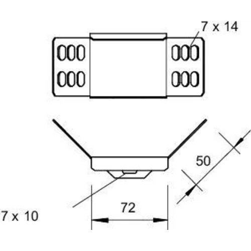 Комплект соединительный для лотка H60 WKV 60 FT OBO 6042910