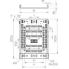 Лоток листовой перфорированный 100х35 L3050 сталь 0.75мм RKSM 310 FS OBO 6047417