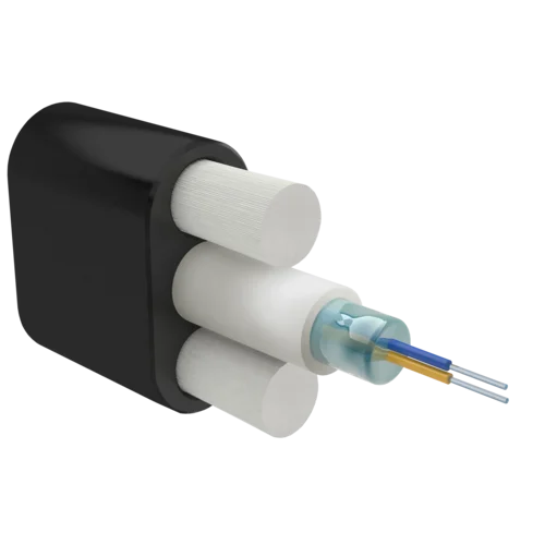 Кабель оптический Alpha Mile Flat DROP, 02 волокна