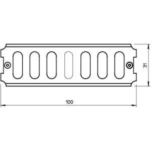 Комплект соединительный для лотка H35 гор. цинк RLVK 35 FT (болт+гайка) OBO 6067301