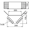 Соединитель угловой для лотка REV 110 DD OBO 6069339