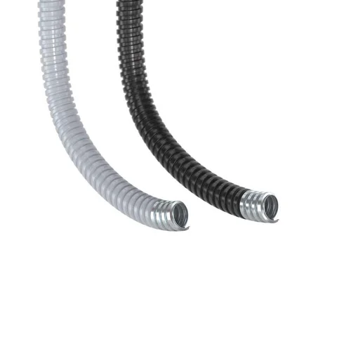 Металлорукав в ПВХ изоляции DN d26мм Dвн.26.5мм Dнар.31.5мм без протяжки черн. (уп.25м) DKC 6071R-02