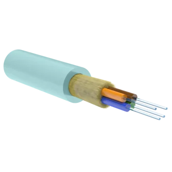 Кабель оптический Alpha Mile Distribution, 04 волокна OM3, LSZH нг(A)-HFLTx