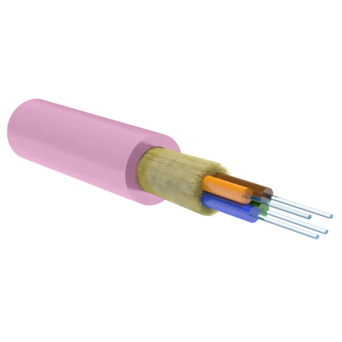 Кабель оптический Alpha Mile Distribution, 04 волокна OM4, LSZH нг(A)-HFLTx