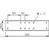 Комплект соединительный для лотка H110 WRVL 110 FS (болт+шайба+гайка) OBO 6091164