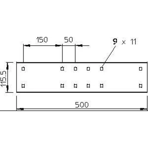 Комплект соединительный для лотка H110 WRVL 110 FS (болт+шайба+гайка) OBO 6091164