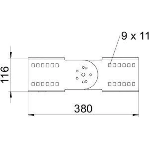 Комплект соединительный для ответв. H110 WRGV 110 VA4301 (болт+гайка) OBO 6091338