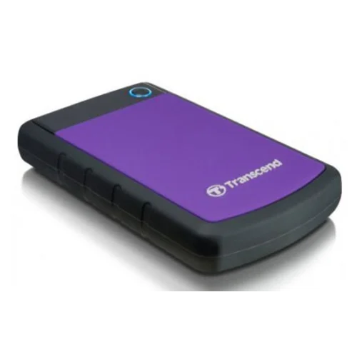 Жесткий диск Transcend USB 3.0 1Tb TS1TSJ25H3P StoreJet 25H3P (5400rpm) 2.5" фиолетовый