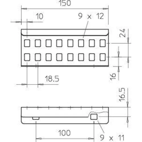 Комплект соединительный продольн. для лестн. лотка H60 LVG VA4571 OBO 6208835