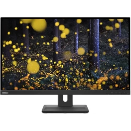Монитор Lenovo 27" ThinkVision E27q-20 черный IPS LED 4ms 16:9 HDMI M/M матовая HAS Piv 1000:1 350cd