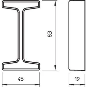 Колпачок защитный для проф. IS 8 KS OR оранж. OBO 6338519