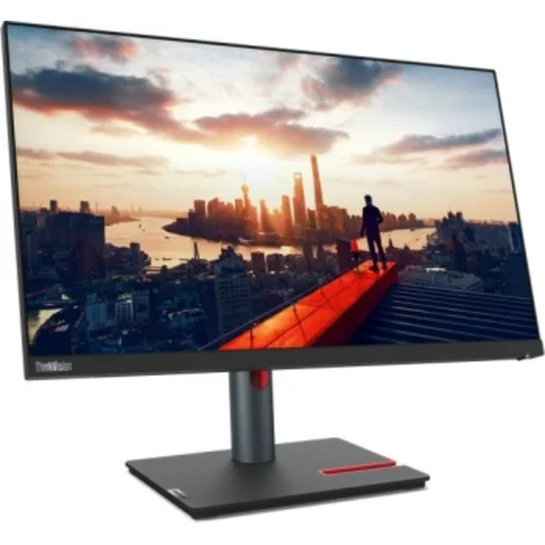 Монитор Lenovo 23.8" ThinkVision P24h-30 черный IPS LED 4ms 16:9 HDMI матовая HAS Piv 300cd 178гр/17