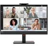 Монитор Lenovo 23.8" ThinkVision T24v-30 черный IPS LED 4ms 16:9 HDMI M/M Cam матовая HAS Piv 1000:1