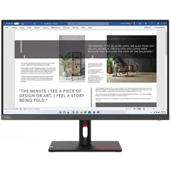 Монитор Lenovo 27" ThinkVision S27i-30 черный IPS LED 4ms 16:9 HDMI матовая 1300:1 300cd 178гр/178гр