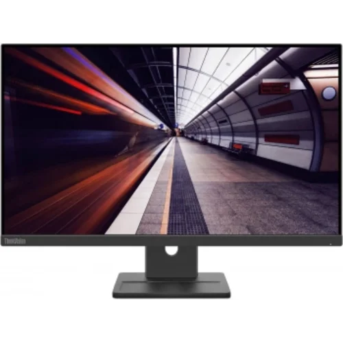 Монитор Lenovo 23.8" ThinkVision E24-30 черный IPS LED 4ms 16:9 HDMI M/M матовая HAS Piv 1300:1 250c