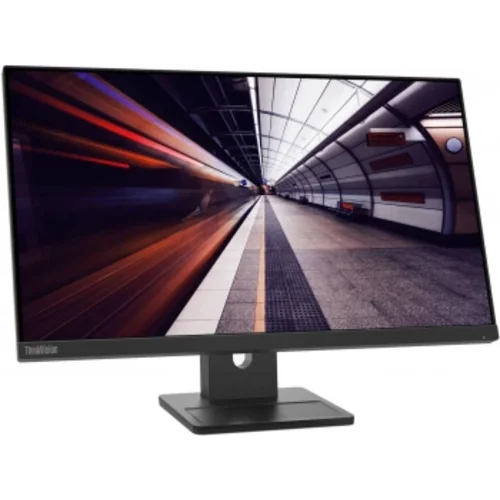 Монитор Lenovo 23.8" ThinkVision E24-30 черный IPS LED 4ms 16:9 HDMI M/M матовая HAS Piv 1300:1 250c