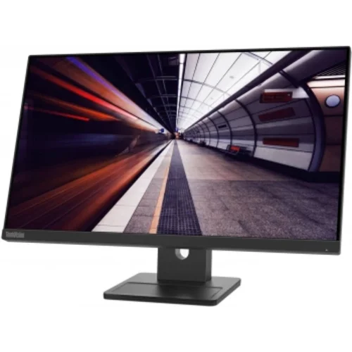 Монитор Lenovo 23.8" ThinkVision E24-30 черный IPS LED 4ms 16:9 HDMI M/M матовая HAS Piv 1300:1 250c