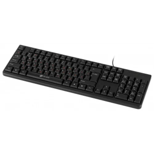 Клавиатура Оклик 100M HW3 черный USB (654570)