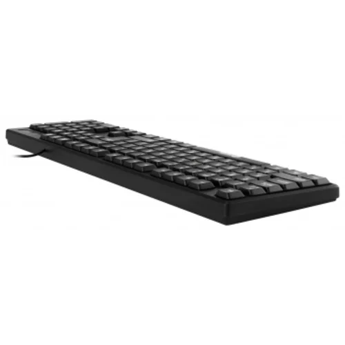 Клавиатура Оклик 100M HW3 черный USB (654570)