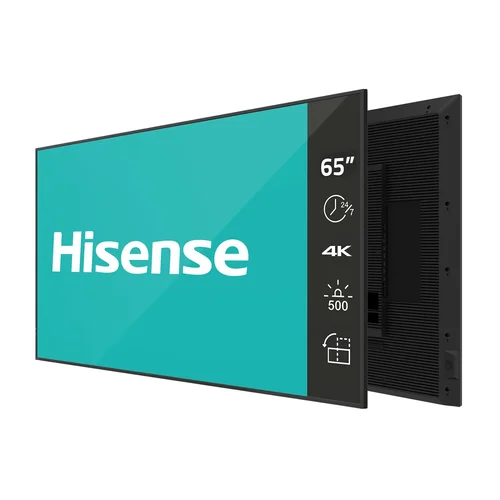 Панель Hisense 65" 65DM66D черный D-LED DID LED 8ms 16:9 HDMI матовая 1200:1 500cd 178гр/178гр 3840x